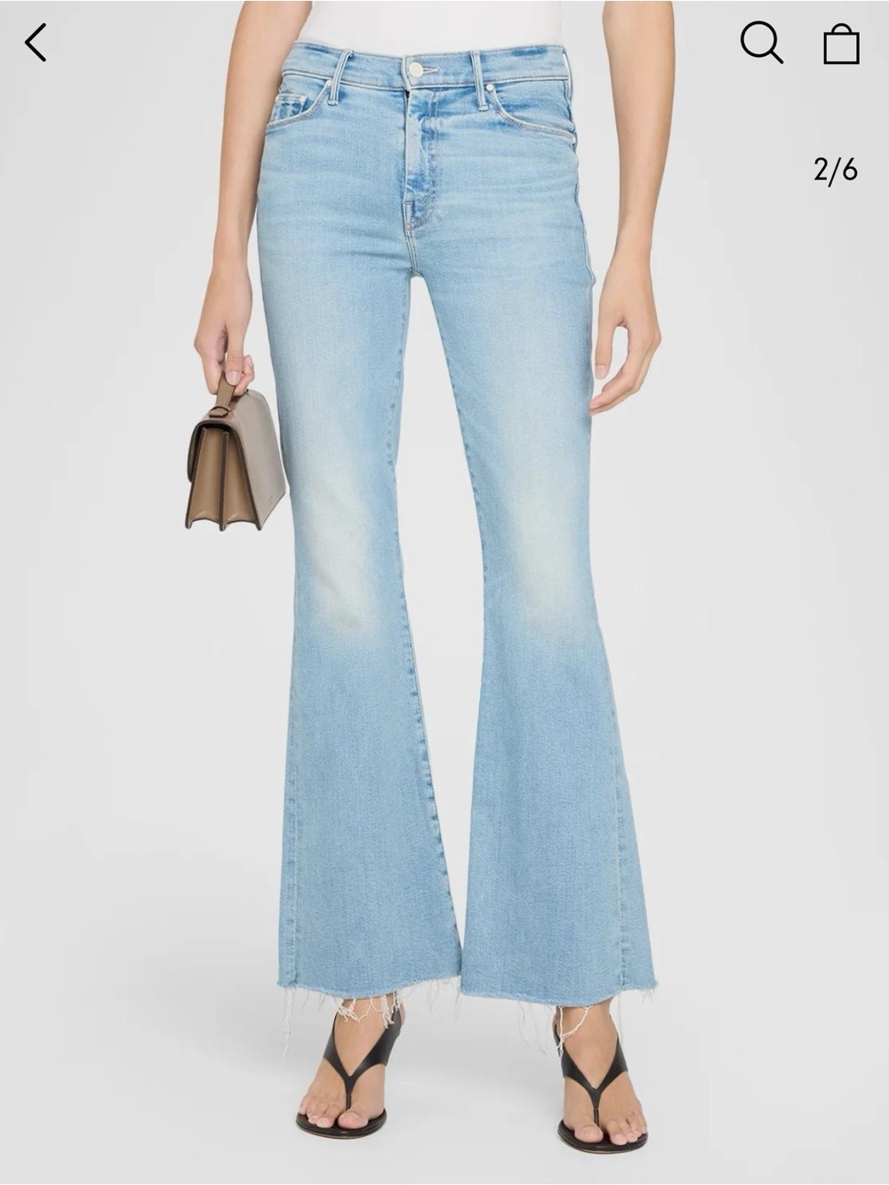 Mother the weekender fray jeans